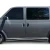Chevrolet Astro 1995-2005 / GMC Safari Van 1995-2005 Hollywood Style 2 Piece Polyurethane Side Skirts - image 1