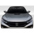 2016-2021 Honda Civic TS 1 Hood - 1 Piece - image 1
