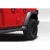 2007-2018 Jeep Wrangler JK JL Look Fender Flares Kit - 4 Piece - image 4