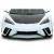 2020-2025 Chevrolet Corvette C8 Polyurethane Gran Veloce Front Bumper - 1 Piece - image 9