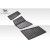1997-2004 Chevrolet Corvette C5 / 2005-2009 Ford Mustang GT1 Hood Vents - 3 Piece - image 5