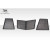 1997-2004 Chevrolet Corvette C5 / 2005-2009 Ford Mustang GT1 Hood Vents - 3 Piece - image 8