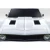1967-1969 Chevrolet Camaro GT1 Hood Vents - 2 Piece - image 1