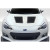 2013-2020 Scion FR-S Toyota 86 Subaru BRZ GT1 Hood Vents - 3 Piece - image 1