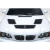 2001-2006 BMW M3 E46 / 2014-2019 Ford Fiesta / 2016-2018 Ford Focus GT1 Hood Vents - 3 Piece - image 3
