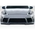 2009-2020 Nissan 370Z Z34 Motion Wave Front Bumper - 1 Piece - image 1