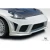 2009-2020 Nissan 370Z Z34 Motion Wave Front Bumper - 1 Piece - image 3