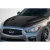 2014-2023 Infiniti Q50 S Concept Hood - 1 Piece - image 2