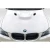 2009-2011 BMW 3 Series E90 4DR M3 Look Hood - 1 Piece - image 3