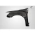 2015-2021 Subaru WRX STI VRS Front Fenders - 2 Piece - image 6