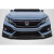 2017-2021 Honda Civic HB Carbon Creations BZ Front Lip Spoiler - 1 Piece - image 1