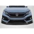 2017-2021 Honda Civic HB BZ Front Lip Spoiler - 1 Piece - image 1
