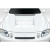 1992-2000 Lexus SC Series SC300 SC400 D1 Hood - 1 Piece - image 5