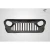 2018-2025 Jeep Wrangler JL Gladiator JT Predator Grille - 1 Piece - image 8