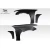 2013-2020 Lexus GS Series G200 GS300 GS350 GS450 GS450H AM Design Wide Body Front Fenders - 4 Piece - image 3