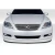 2010-2012 Lexus LS Series LS460 AM Design Front Lip Under Spoiler - 1 Piece - image 3