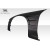 1989-1994 Nissan 240SX Duraflex D1 Sport 25MM Front Fenders - 2 Piece - image 13