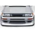1984-1987 Toyota Corolla Levin 2DR / HB Runner Front Bumper - 1 Piece - image 3
