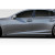2018-2020 Lexus LS Series LS500 Duraflex AM Design Side Skirt Rocker Panels - 2 Piece - image 1