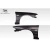 1995-1998 Nissan Skyline R33 2DR D1 Sport 20MM Front Fenders - 2 Piece - image 6
