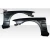 1995-1998 Nissan Skyline R33 2DR D1 Sport 30MM Front Fenders - 2 Piece - image 5