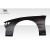 1989-1994 NIssan Silvia S13 Duraflex D1 Sport 25MM Front Fenders - 2 Piece - image 8
