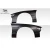 1989-1994 NIssan Silvia S13 D1 Sport 25MM Front Fenders - 2 Piece - image 5