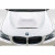 2009-2011 BMW 3 Series E90 E91 4DR / Wagon Duraflex GTS Look Hood - 1 Piece - image 1