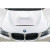 2009-2011 BMW 3 Series E90 E91 4DR / Wagon GTS Look Hood - 1 Piece - image 1