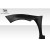2011-2014 Subaru WRX STI 4DR Duraflex MTR Wide Body Front Fender Flares - 4 Piece (Note: can fit wheels 4" wider than stock) - image 5