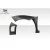 2011-2014 Subaru WRX STI 4DR MTR Wide Body Front Fender Flares - 4 Piece (Note: can fit wheels 4" wider than stock) - image 4