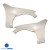 FRP MSV Wide Body 30mm Fenders (front) 2pc > Lexus IS300 2000-2005> 4dr - image 3