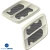 FRP WRC Side Hood Bar Vents > Subaru Impreza (GC8) 1993-2001 > 2/4/5dr - image 15