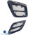 ModeloDrive Carbon Fiber WRC Side Hood Bar Vents > Subaru Impreza (GC8) 1993-2001 > 2/4/5dr - image 6