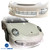 ModeloDrive FRP GT2 RS Turbo Front Bumper > Porsche 911 (997) 2005-2012 - image 1