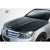 2012-2014 Mercedes C Class W204 C63 Look Hood - 1 Piece - image 6