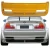 FRP LDES Wide Body Rear Bumper > BMW 3-Series (E46) 1999-2005 > 2dr - image 2