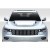 2011-2022 Jeep Grand Cherokee Duraflex Delta Hood - 1 Piece - image 1