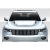 2011-2022 Jeep Grand Cherokee Delta Hood - 1 Piece - image 1