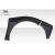 2020-2025 Chevrolet Corvette C8 Duraflex Gran Veloce Wide Body Front Fender Flares - 4 Piece - image 4