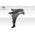 2006-2011 Honda JDM Civic 4Dr Naga Wide Body Front Fenders - 2 Pieces - image 5