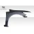 2006-2011 Honda JDM Civic 4Dr Naga Wide Body Front Fenders - 2 Pieces - image 4
