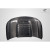 2016-2019 Ford Explorer GT500 Look Hood - 1 Piece - image 7