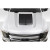 2017-2022 Ford Super Duty F250 F350 F450 GT500 V2 Look Hood - 1 Piece - image 1