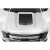 2017-2022 Ford Super Duty F250 F350 F450 GT500 V2 Look Hood - 1 Piece - image 1