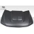 2017-2022 Ford Super Duty F250 F350 F450 GT500 V2 Look Hood - 1 Piece - image 3