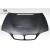 2002-2005 BMW 3 Series E46 4DR GTS Look Hood - 1 Piece - image 3