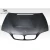 2002-2005 BMW 3 Series E46 4DR GTS Look Hood - 1 Piece - image 4
