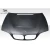 2002-2005 BMW 3 Series E46 4DR GTS Look Hood - 1 Piece - image 11