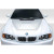 2000-2003 BMW 3 Series E46 2DR Duraflex GTS Look Hood - 1 Piece - image 1